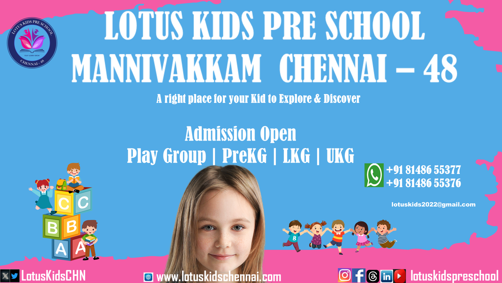 Best Pre School in Chennai